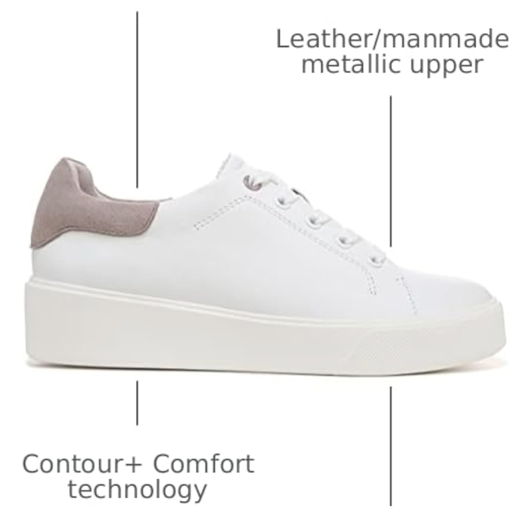 Brand New Naturalizer Women's Morrison 2.0 Lace Up Casual Sneaker Shoes 9.5 W - Picture 2 of 8